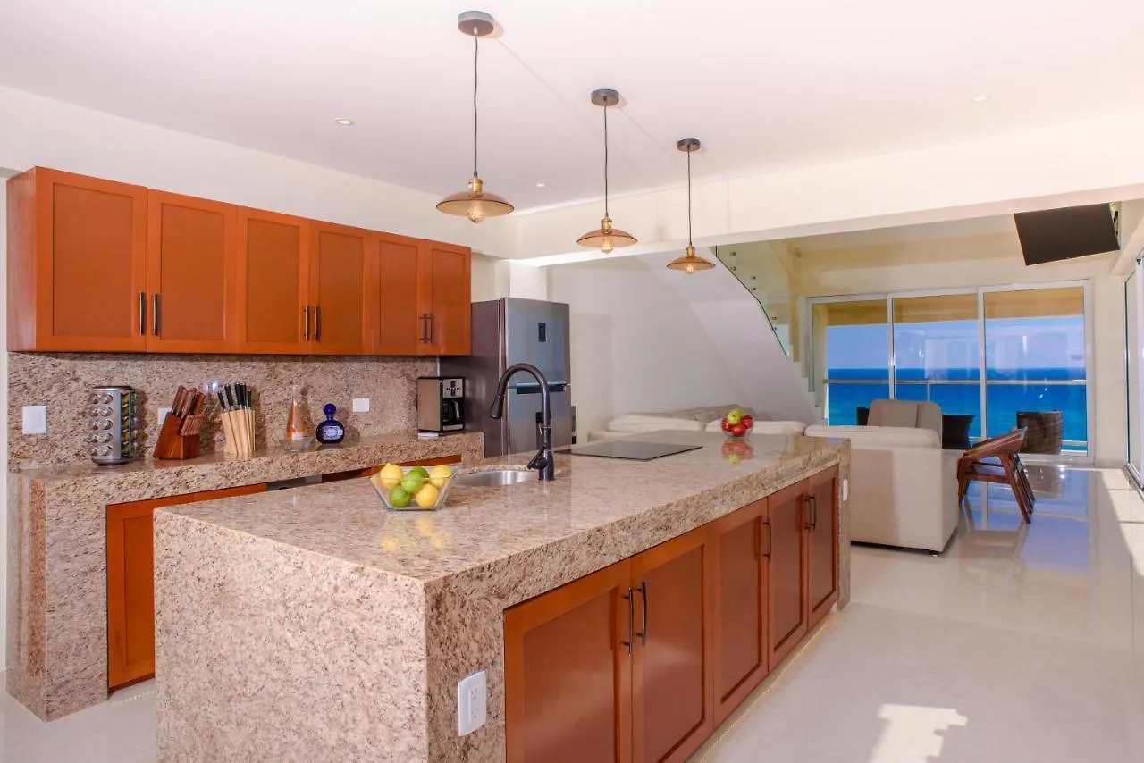 2 Story Oceanfront Penthouses On Cancun Beach! Mexico