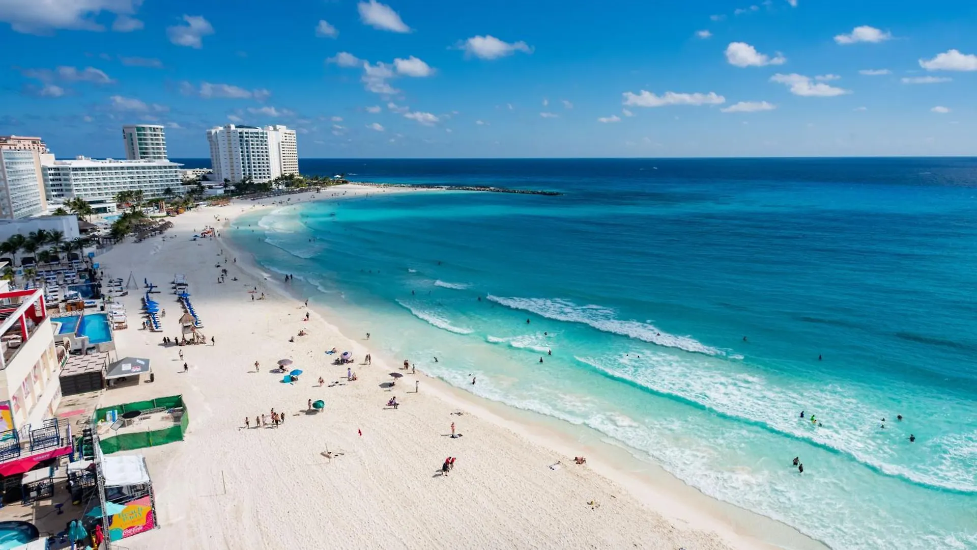 Aparthotel 2 Story Oceanfront Penthouses On Cancun Beach!